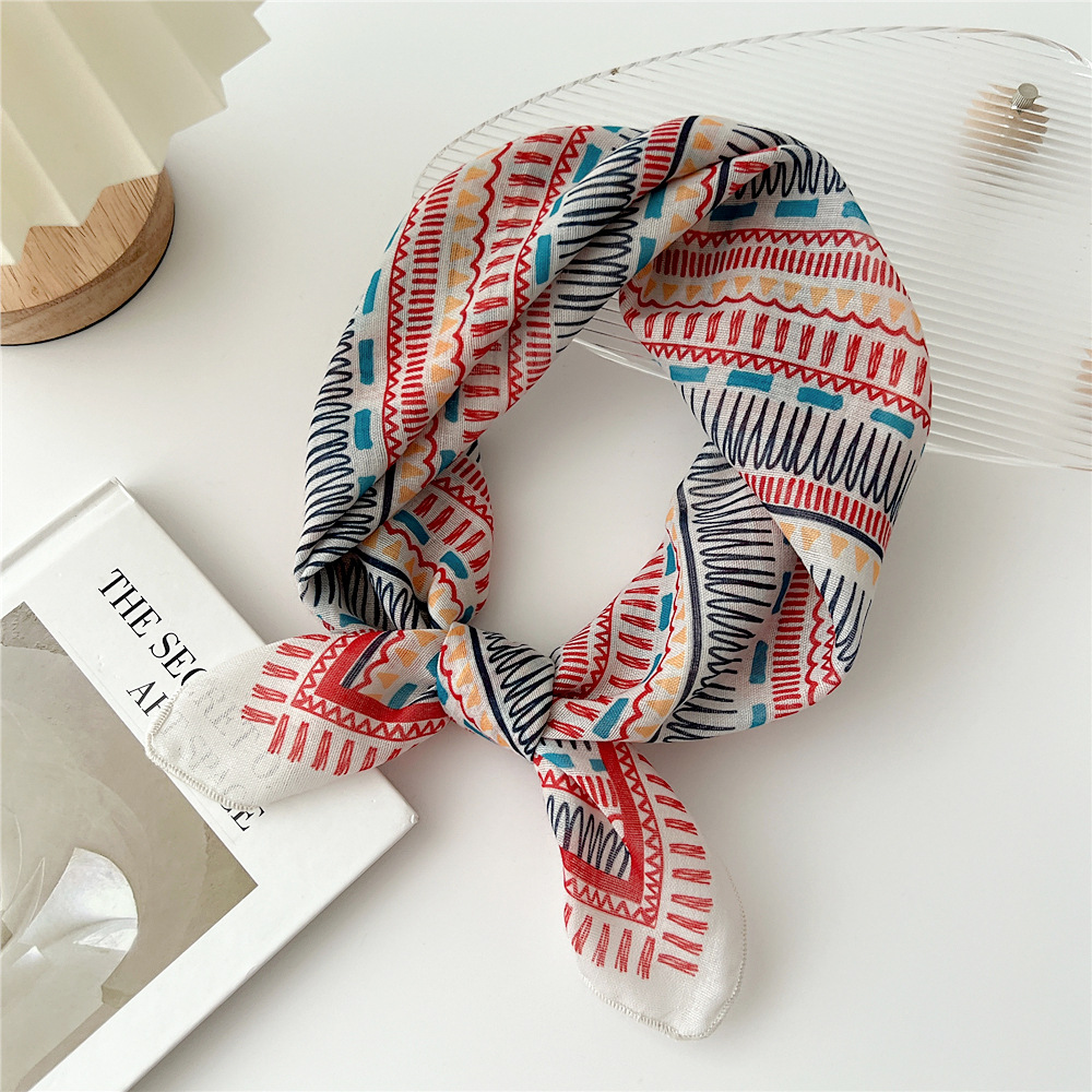 แฟชั่นผ้าพันคอผ้าฝ้ายผู้หญิงดอ - Face Scarf Mask บทวิจารณ์และราคา