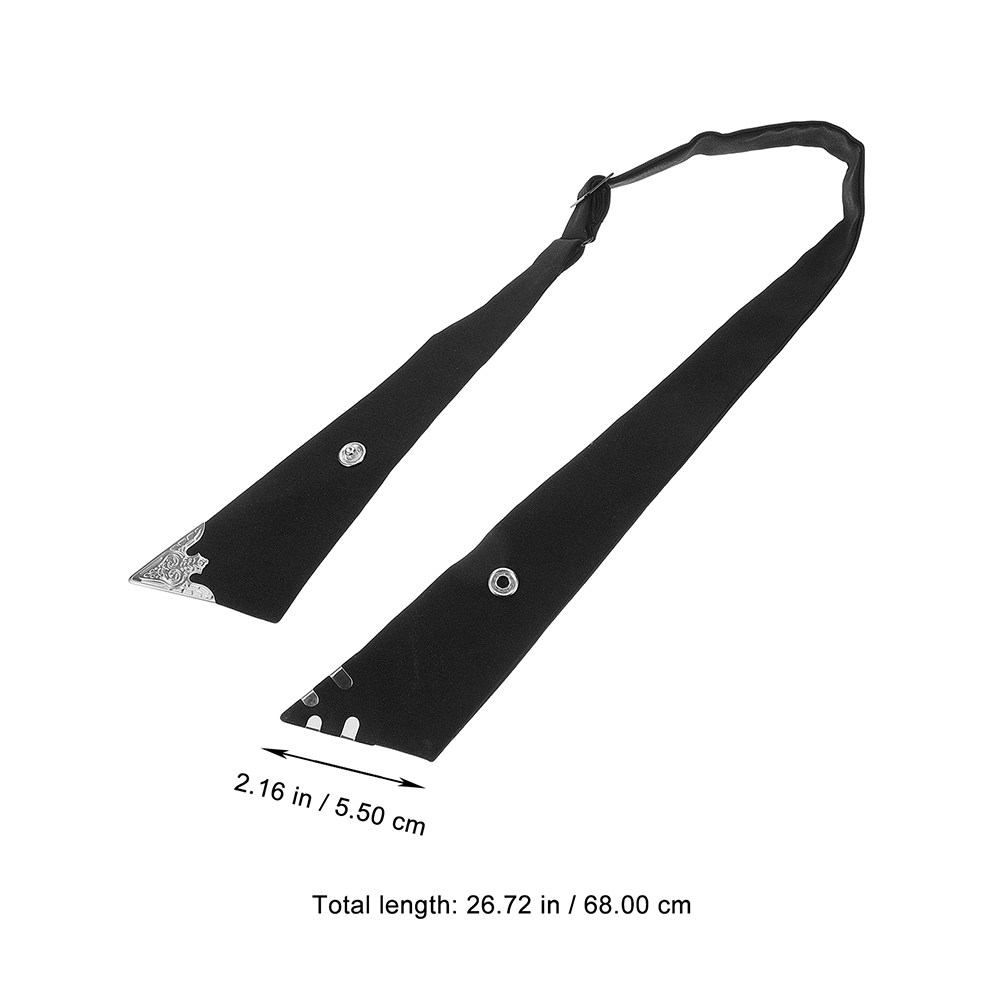 โบว์ไทสีดำ 2 ชิ้นสำหรับผู้หญิง - Bow Tie Pre Tied บทวิจารณ์และราคา